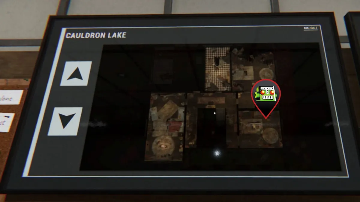cauldron lake second floor doll location in phasmophobia alan wake event