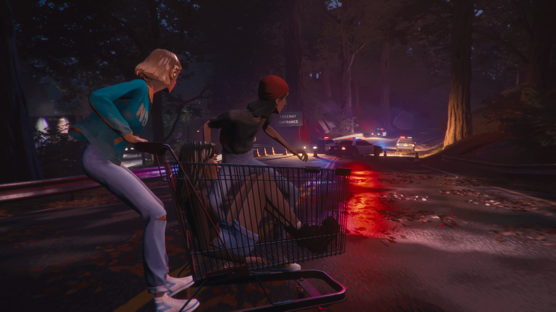 Players exploring the world in Mixtape