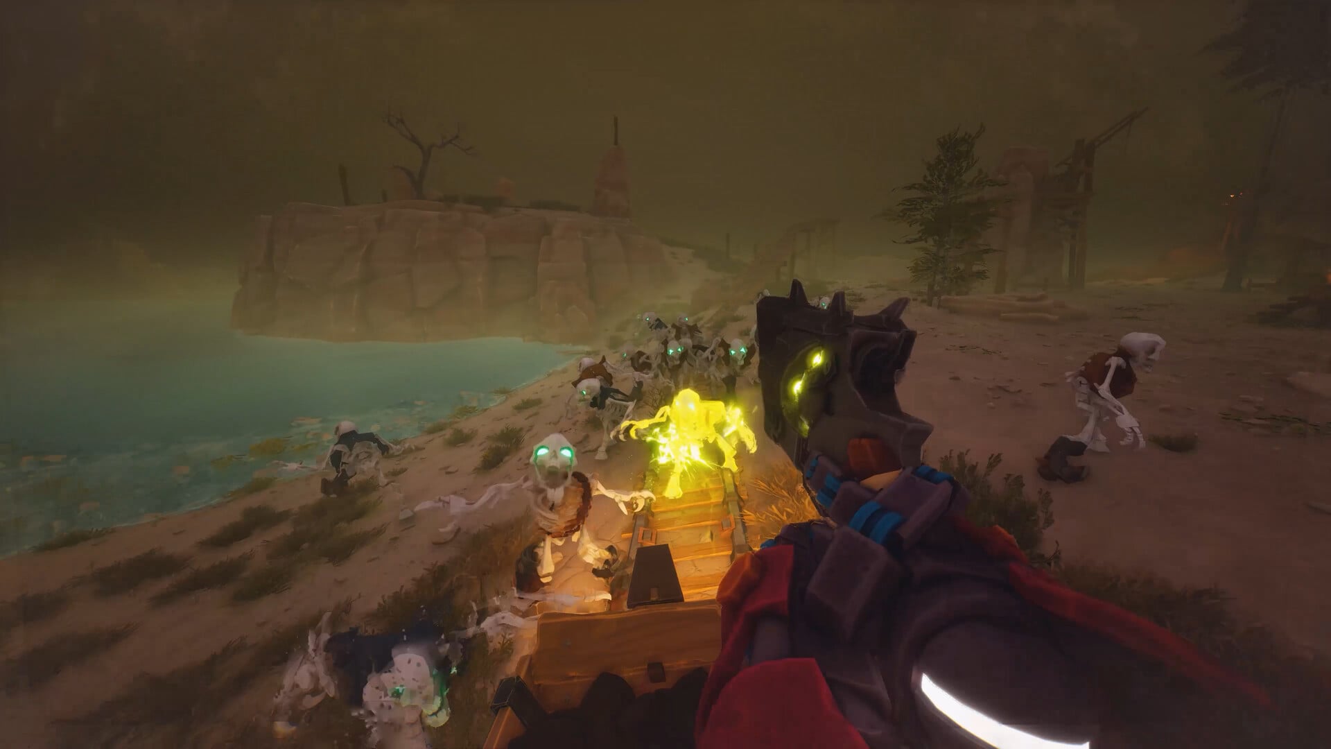 Shooting enemies in Far Far West