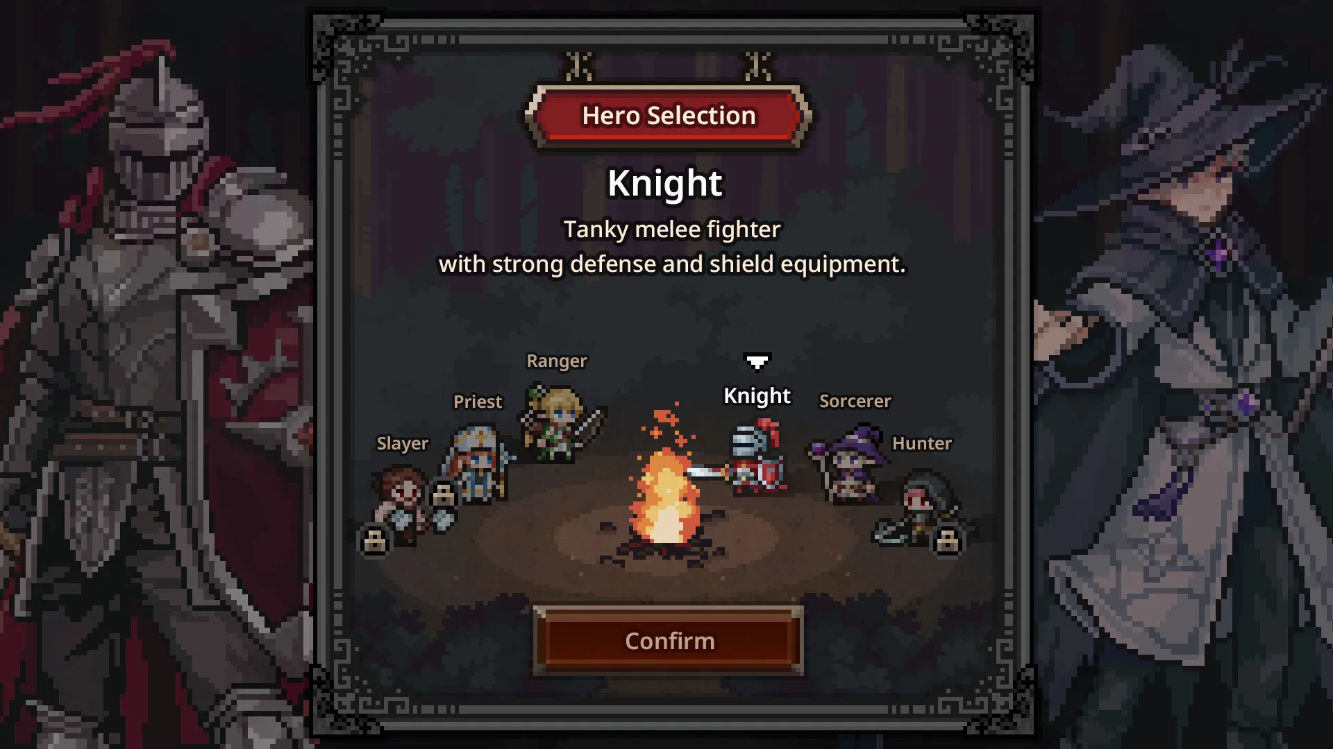 Heroes in Task Bar Hero