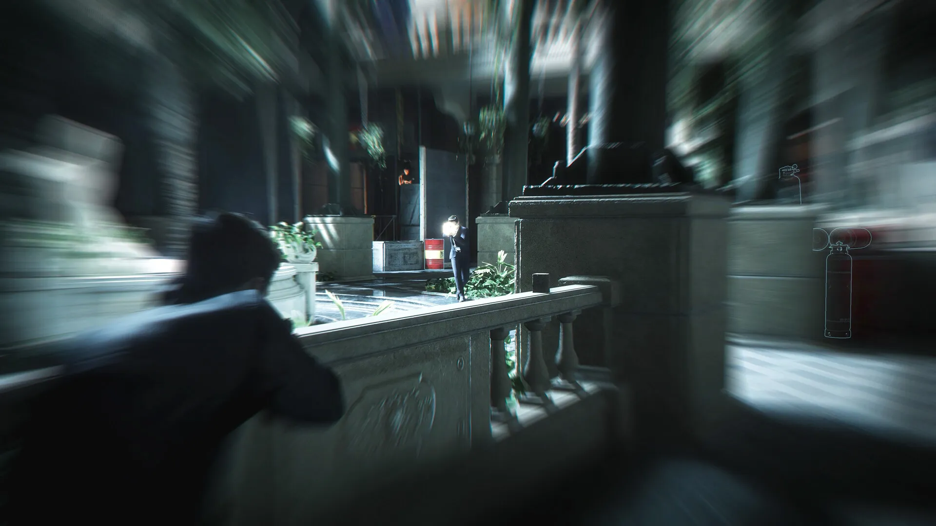 James Bond shooting another player in 007 First Light