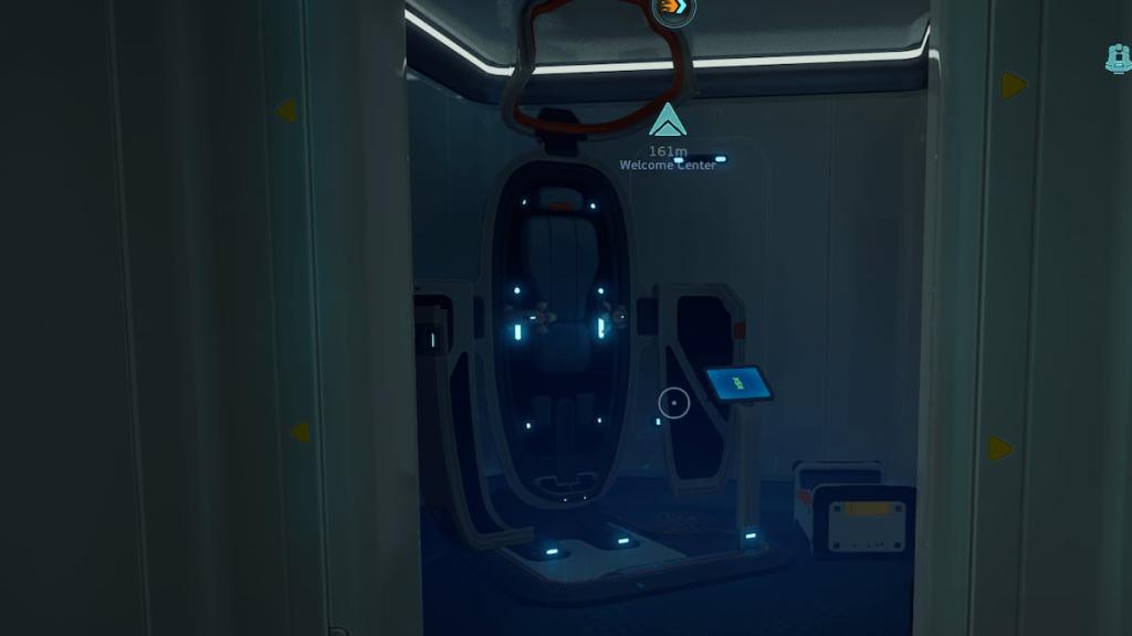 Subnautica 2 Biobed in Anita's room