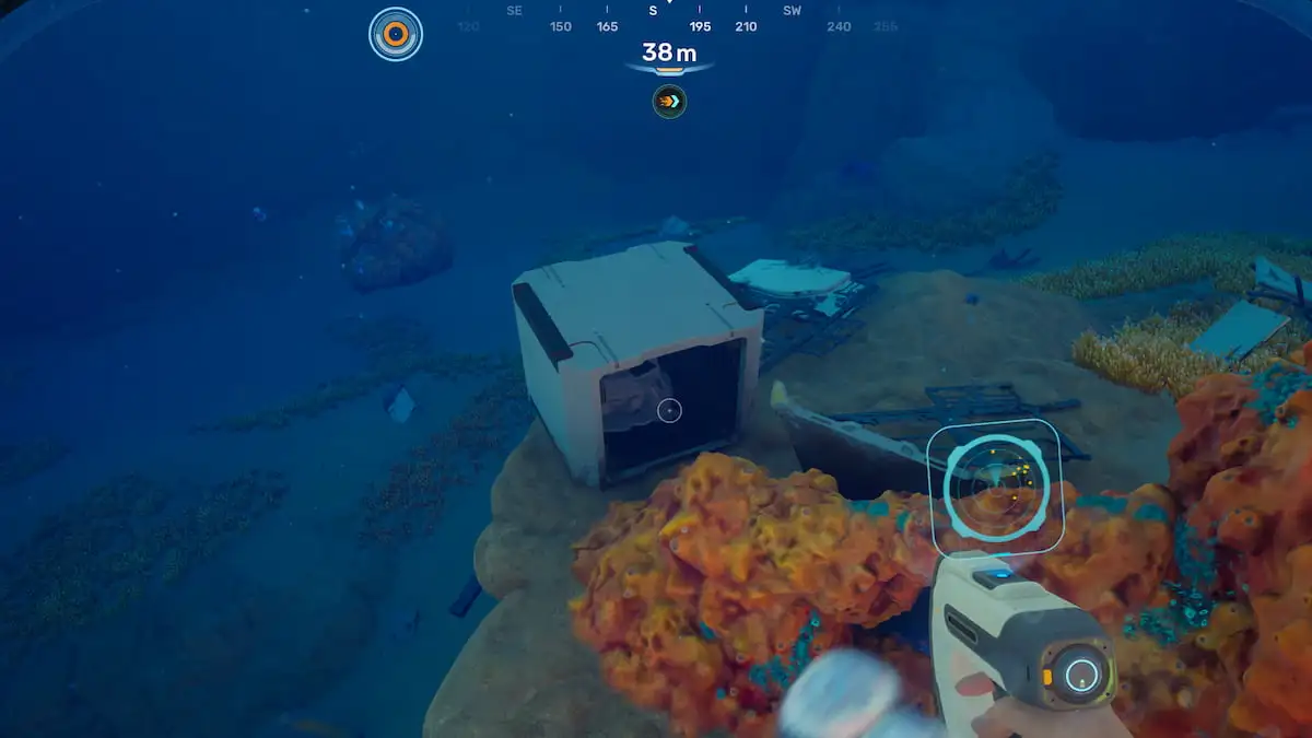 Subnautica 2 Bioreactor near a coral dome