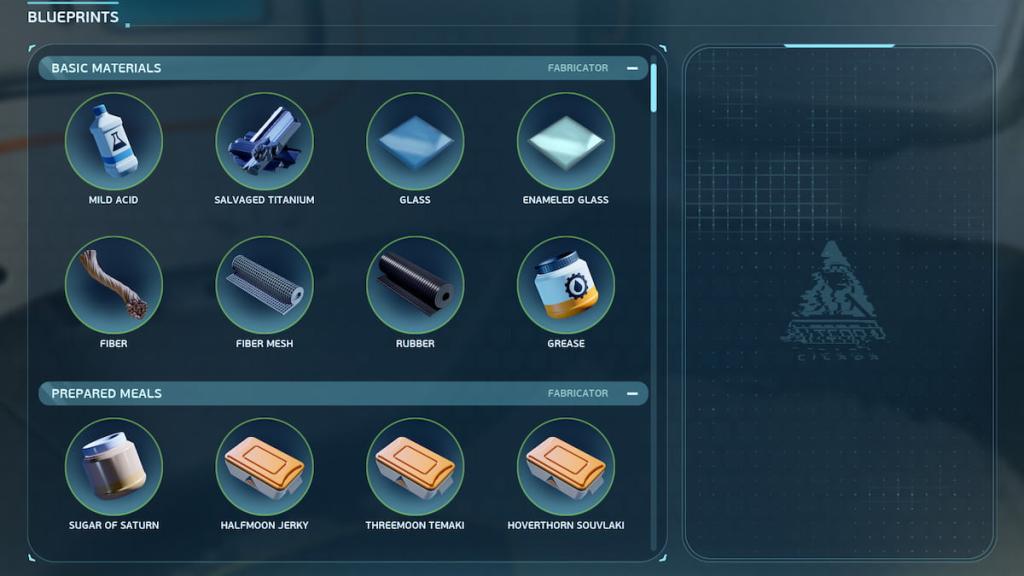Subnautica 2 blueprints list