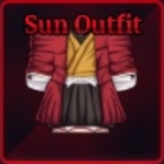 Sun Outfit accessory from Sailor Piece Roblox experience.