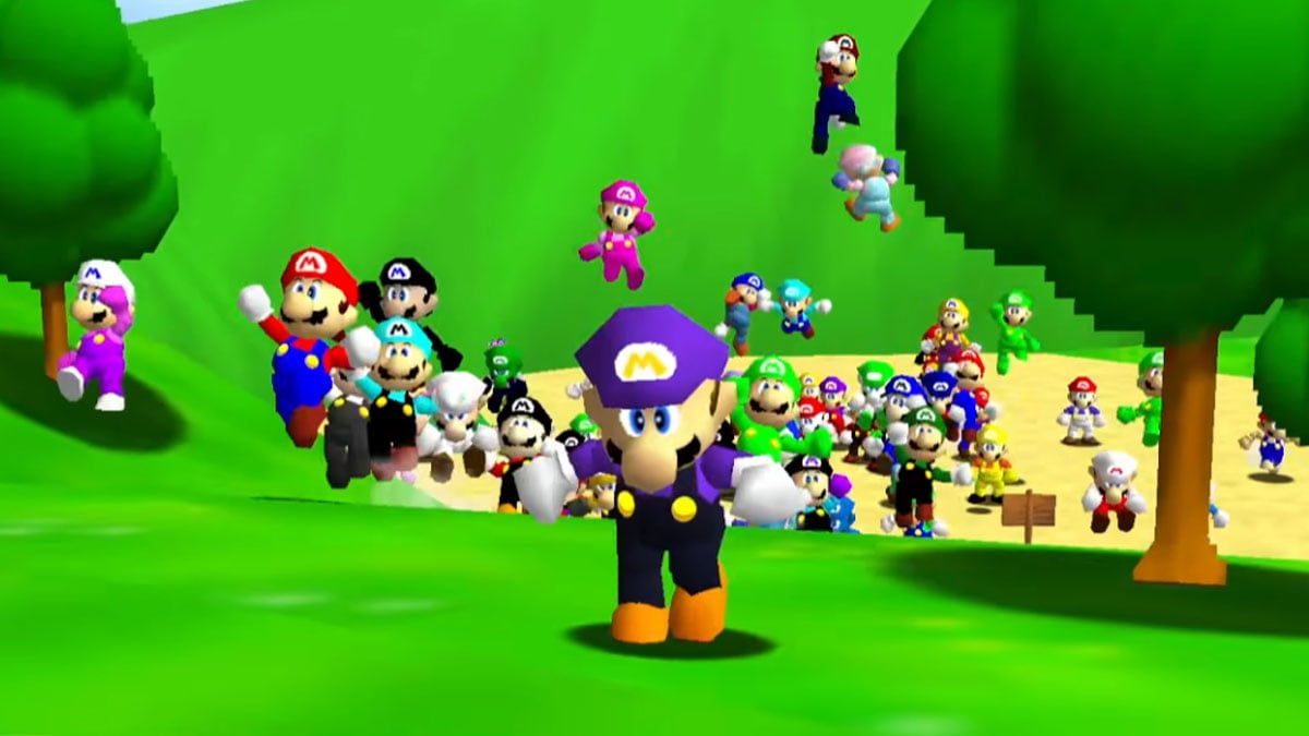 100 Marios in Super Mario 64