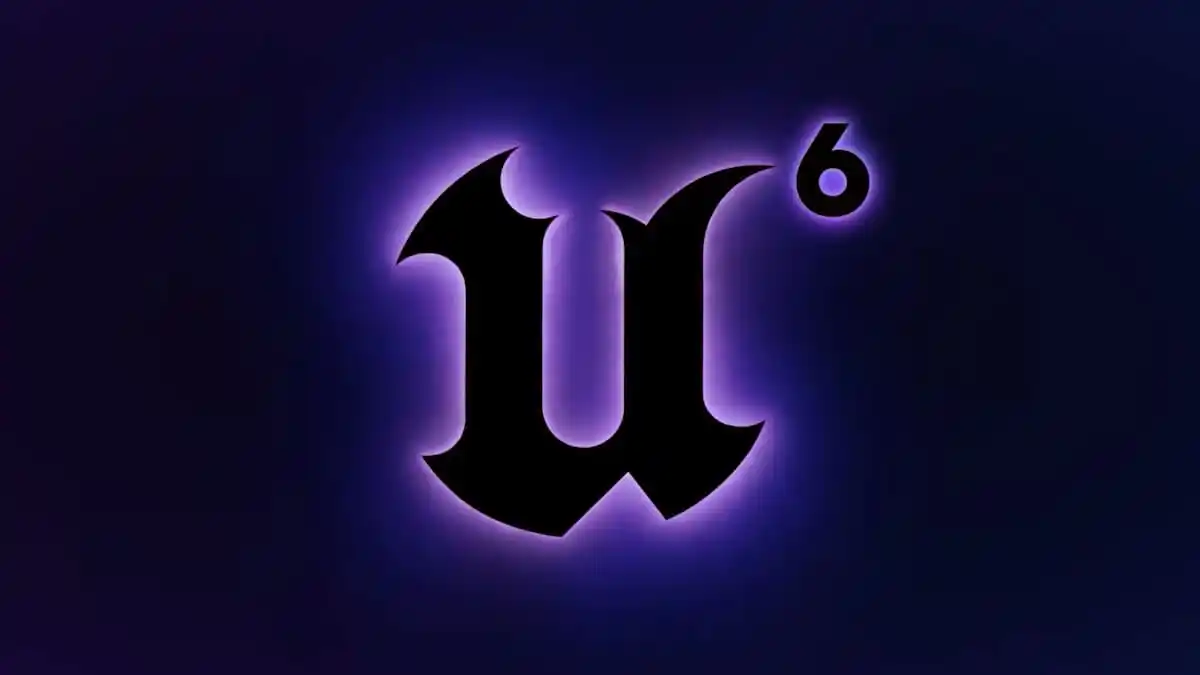 Unreal Engine 6 logo.