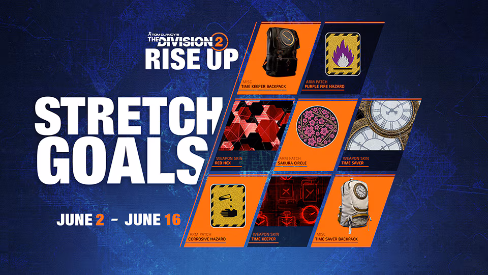 Rise Up Stretch goals in The Division 2