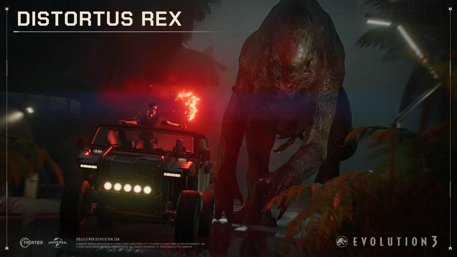 D-Rex in Jurassic World Evolution 3