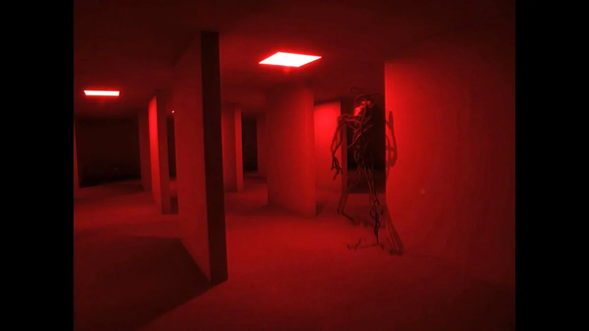 Bacteria is red corridors of Level 0
