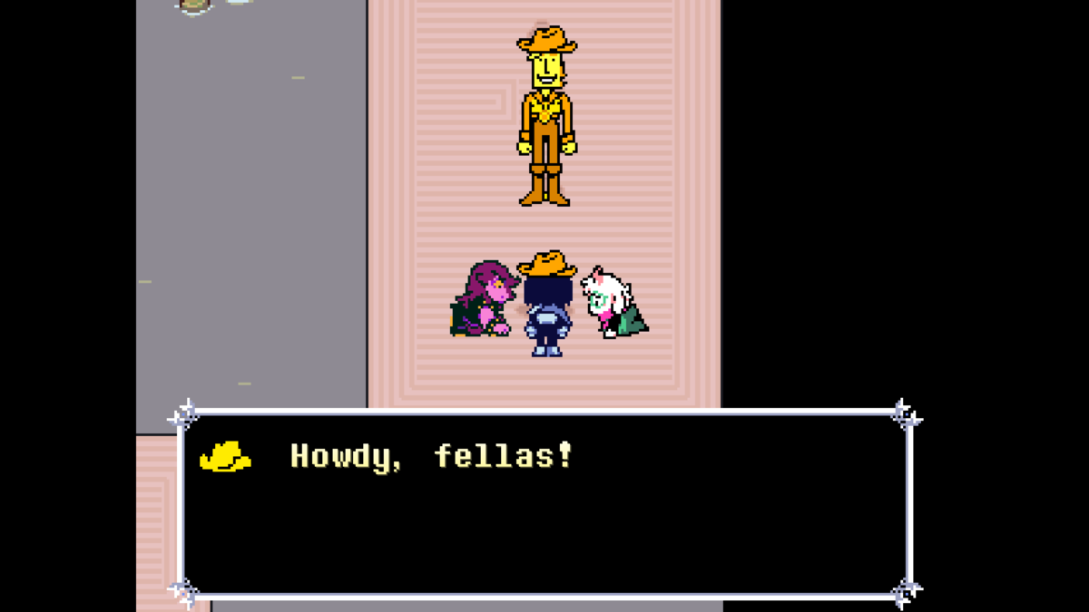 Yellow in Deltarune