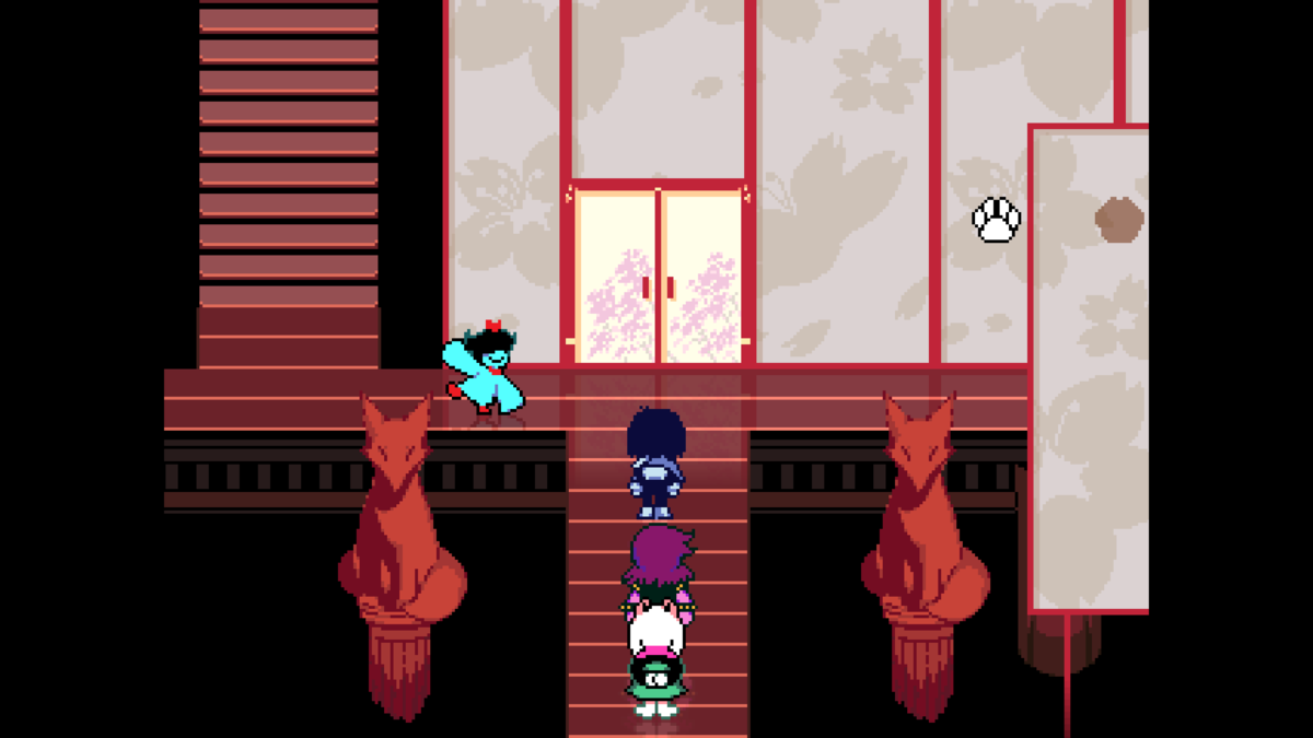 Room with the three foxes