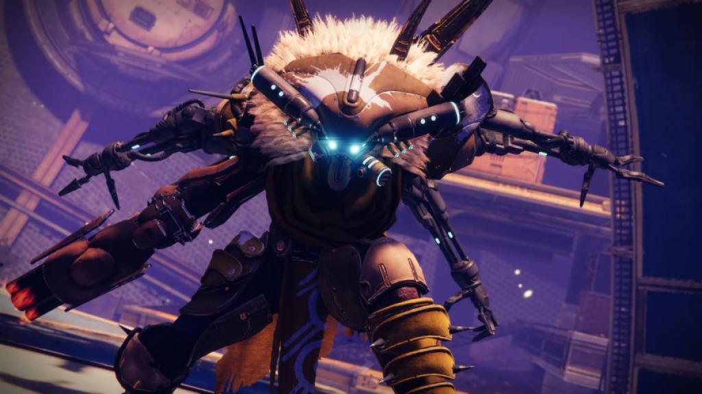 Avarokk, the Covetous, a large Eliksni Captain and the final boss of Destiny 2's Grasp of Avarice dungeon.