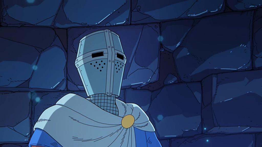 Close up of the Cleric's face