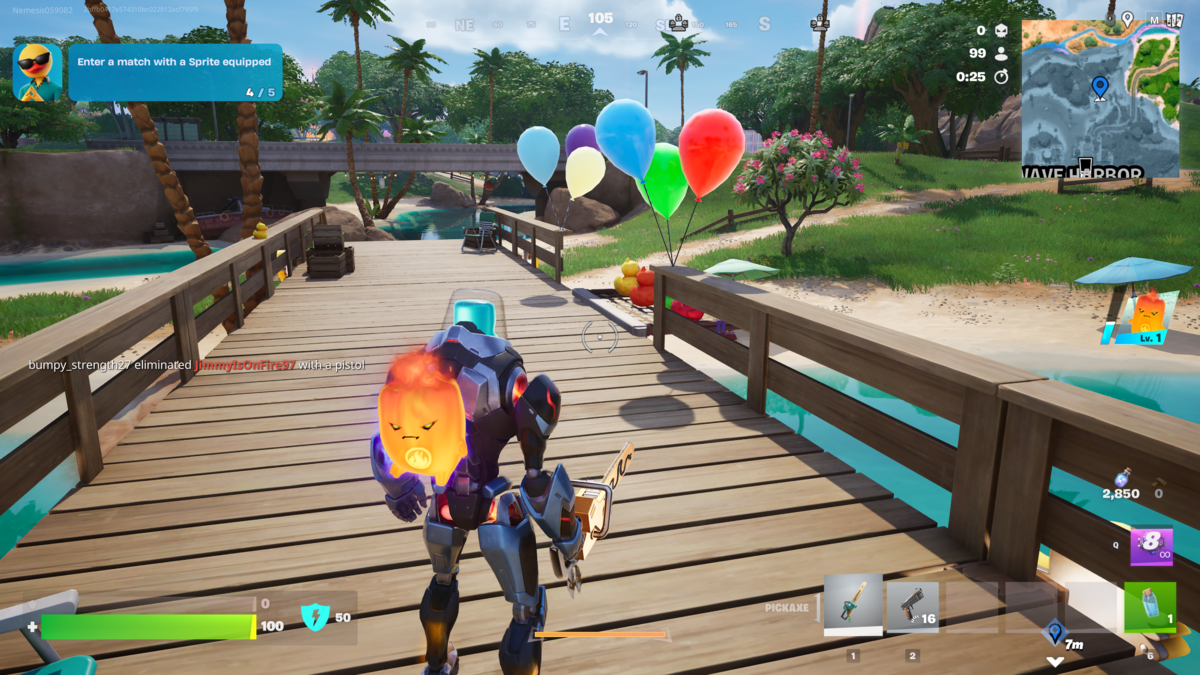 Duck Race in Fortnite
