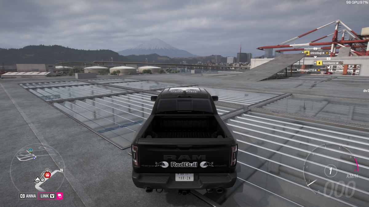 Driving through the chest