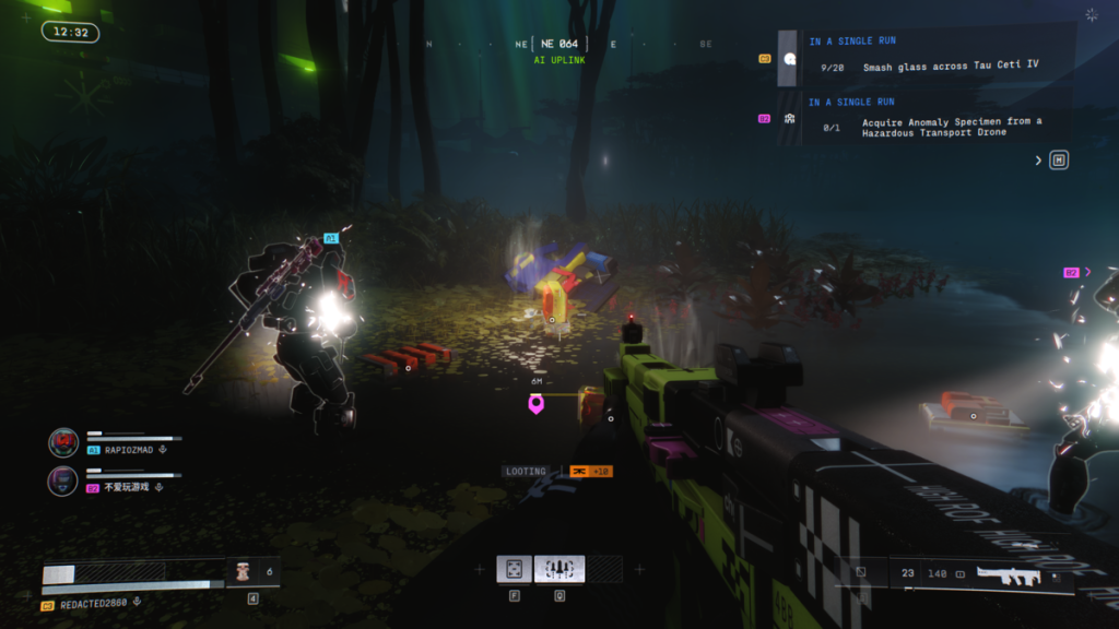 Shooting the Hazardous drone in Marathon