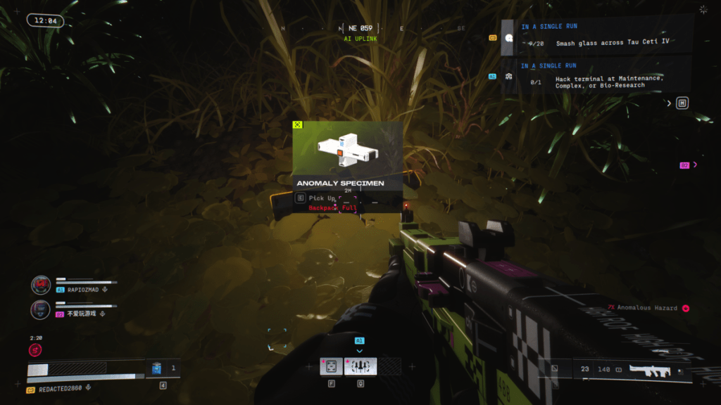 Anomaly Speciment in Marathon