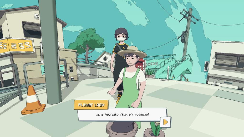 The Flower Lady, as seen in Messenger.