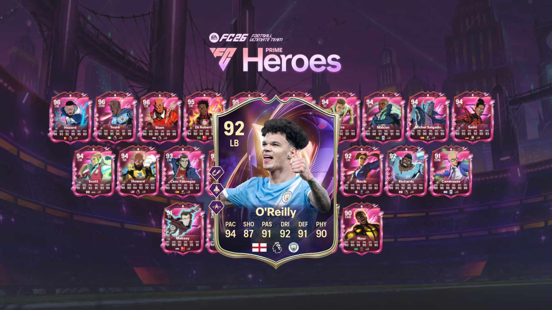 Nico O'Reilly TOTS Highlights in FC 26