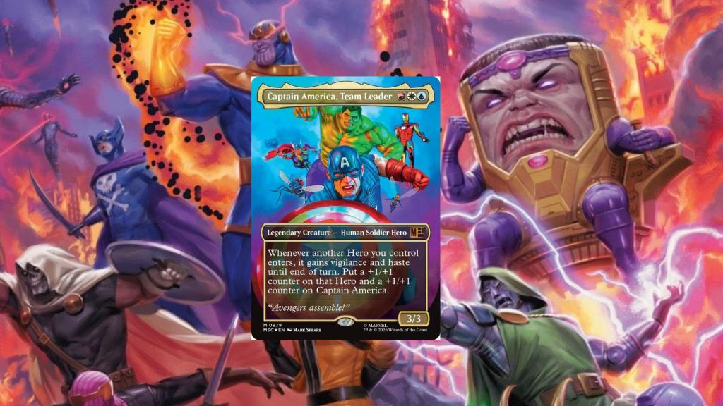 Captain America Team Leader in MTG