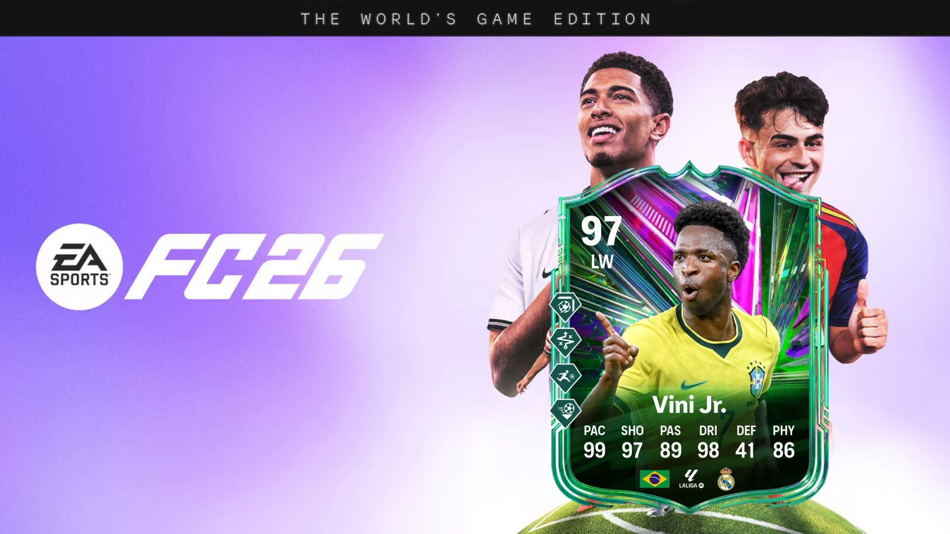Vinicius PTG card in FC 26