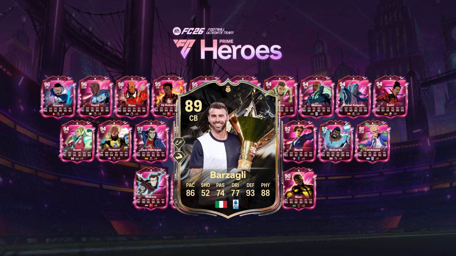 Barzagli Trophy Titans in FC 26