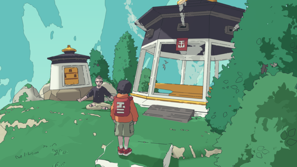 Mountain Temple in Messenger