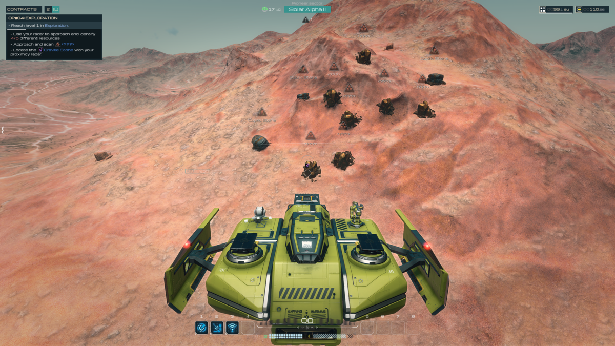 Mining in SpaceCraft