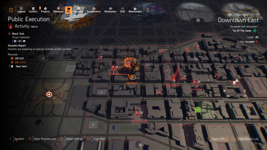 The Division 2 Y8S2 Into the Dark Week 1 HVT Manhunt: Scout 1 solutions ...