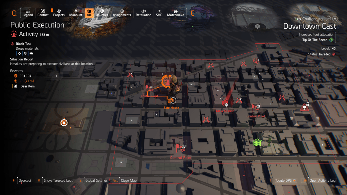 The Division 2 Y8S2 Into the Dark Week 1 HVT Manhunt: Scout 1 solutions ...