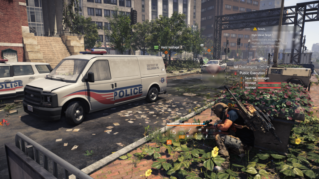 Saving hostages in The Division 2