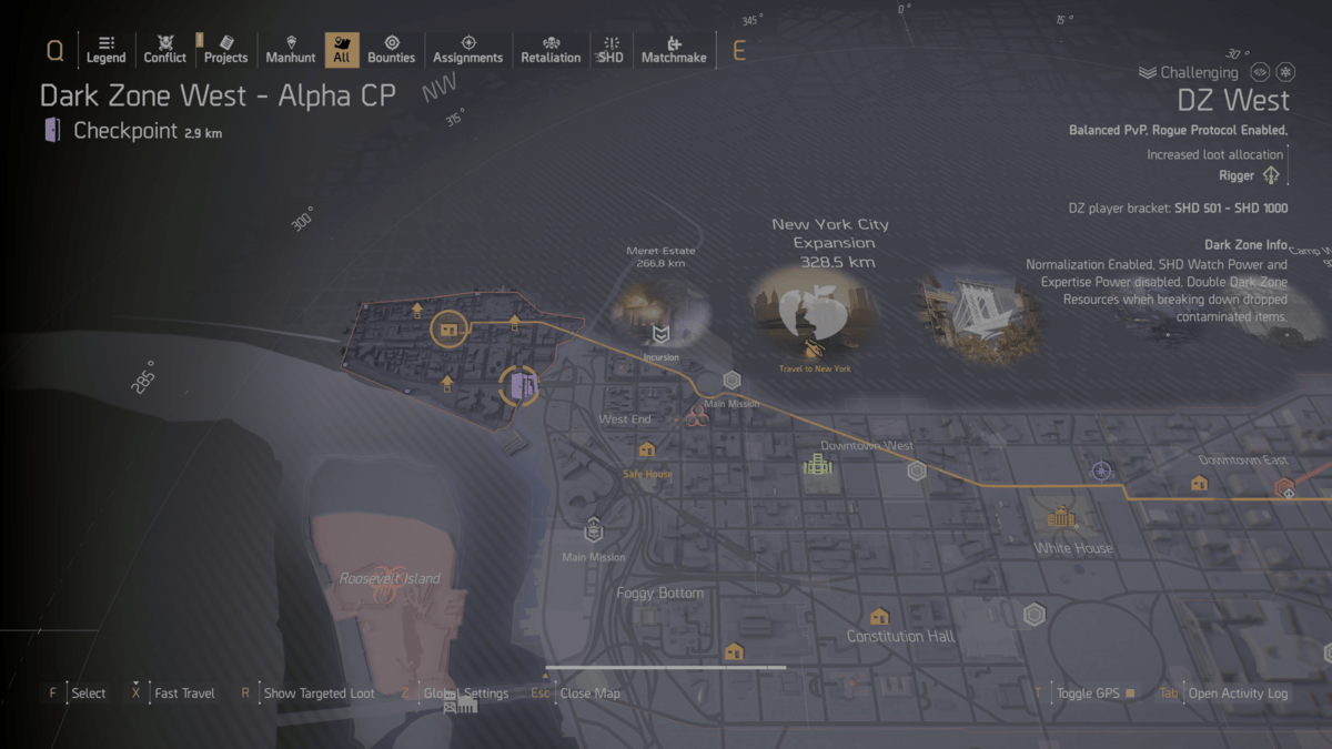 The Division 2 Y8S2 Into the Dark Week 5 HVT Manhunt: Scout 5 solutions ...
