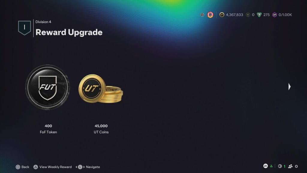 Tokens from Division Rivals in FC 26