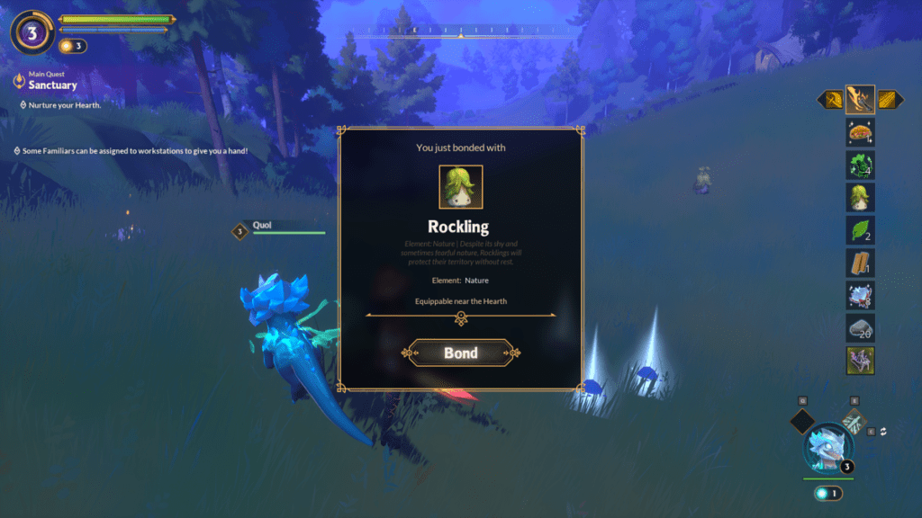 Completing the bond in Witchspire