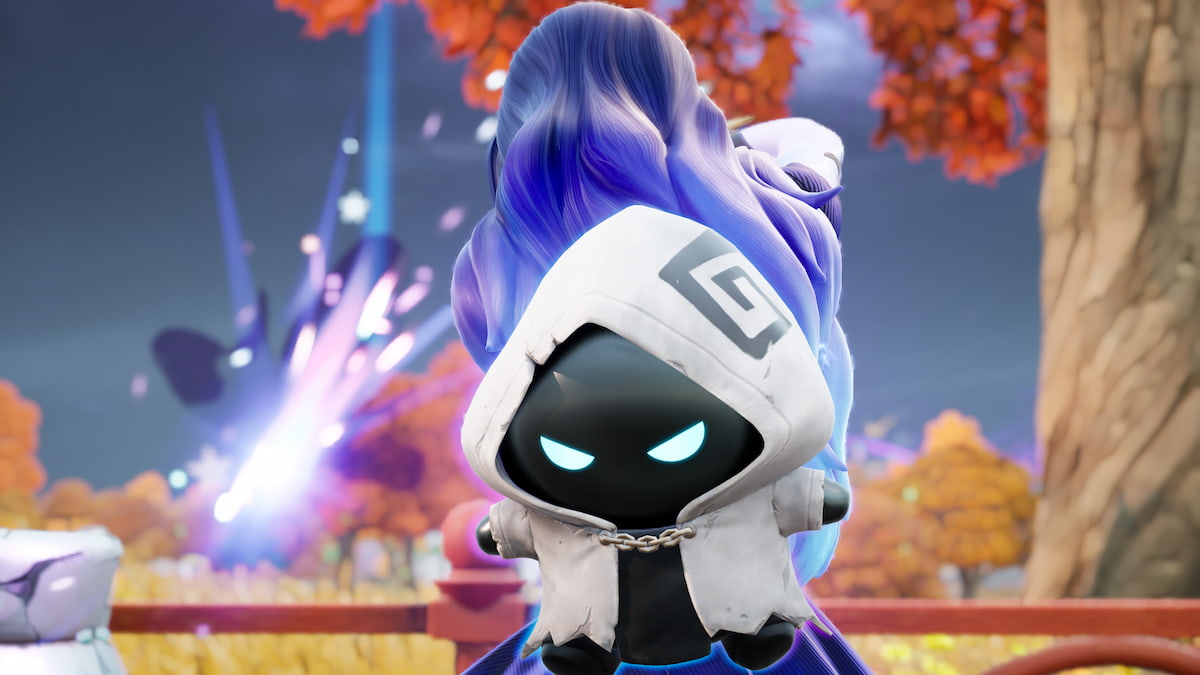 Aura sprite on players back in fortnite