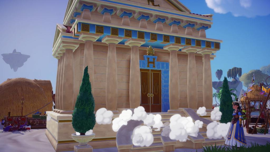 building hercules and phil's house in disney dreamlight valley