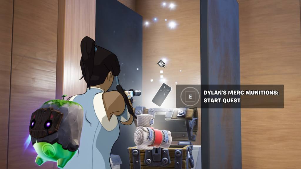 Dylan's merc munitions quest in fortnite