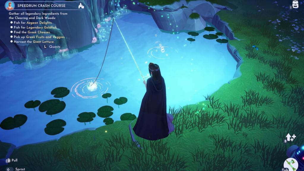 fish spots in hercules quest in disney dreamlight valley