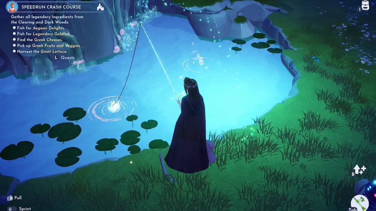 fish spots in hercules quest in disney dreamlight valley