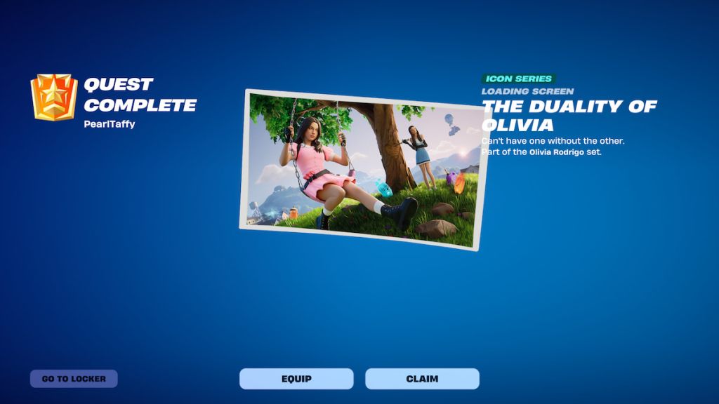 Free olivia rodrigo loading screen in fortnite