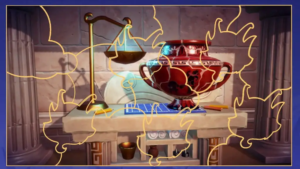 grecian urn puzzle in disney dreamlight valley
