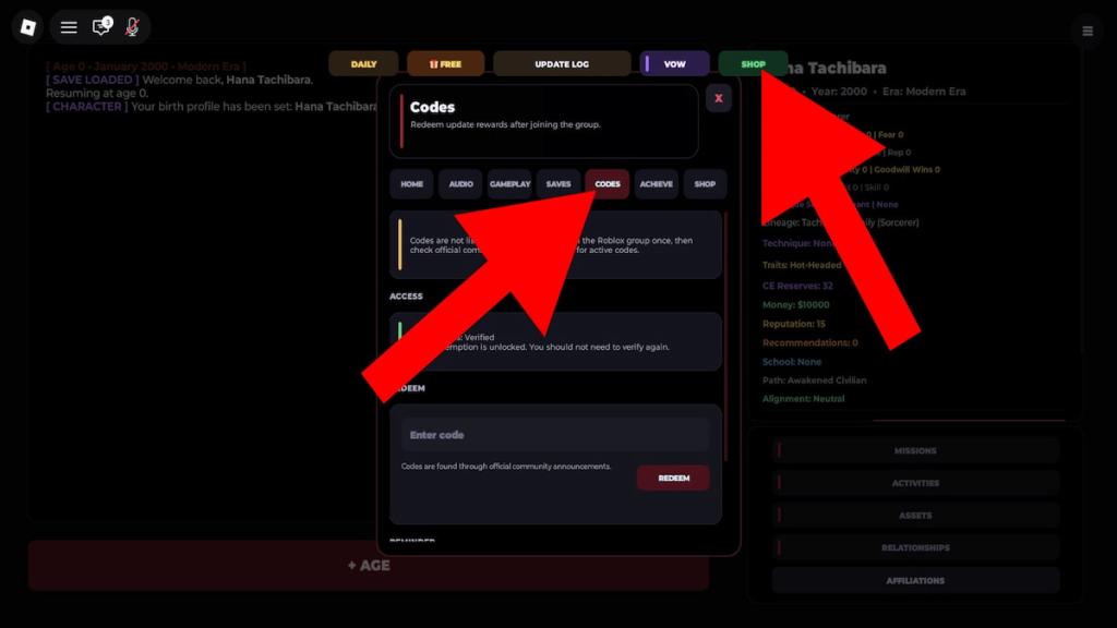 How to redeem BitKaisen codes.