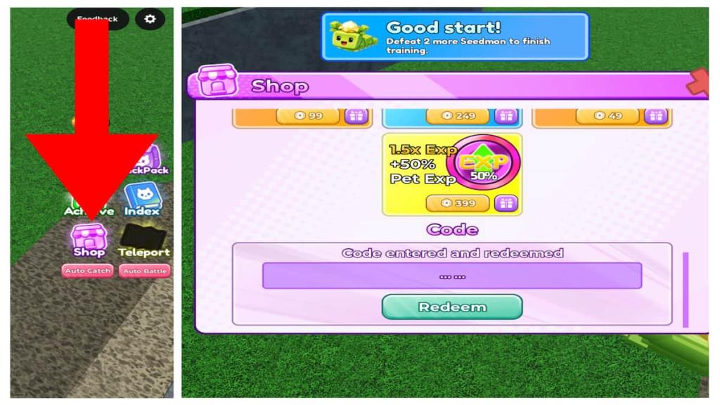 How to redeem Blox Monsters codes. 