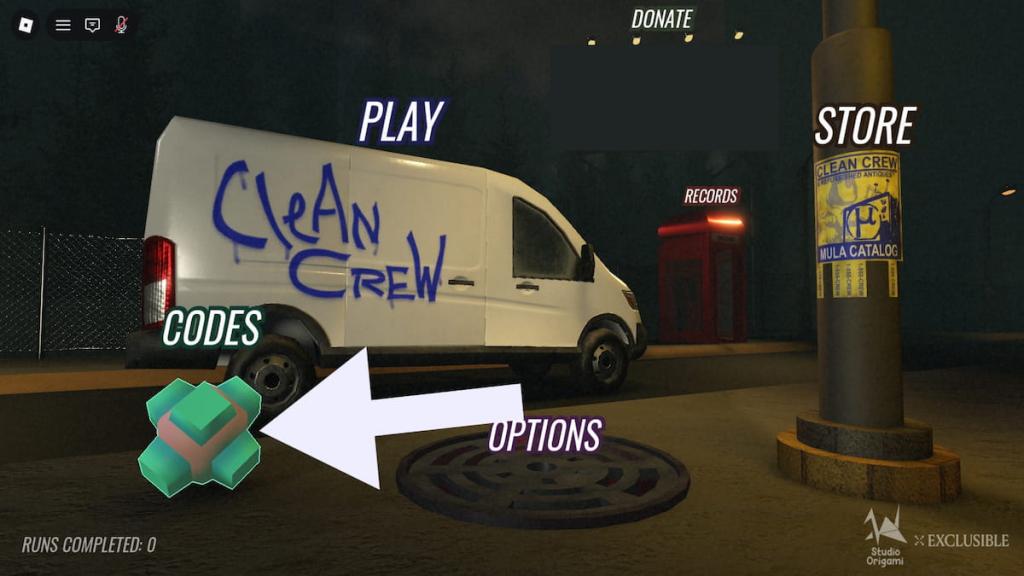 How to redeem Clean Crew codes.
