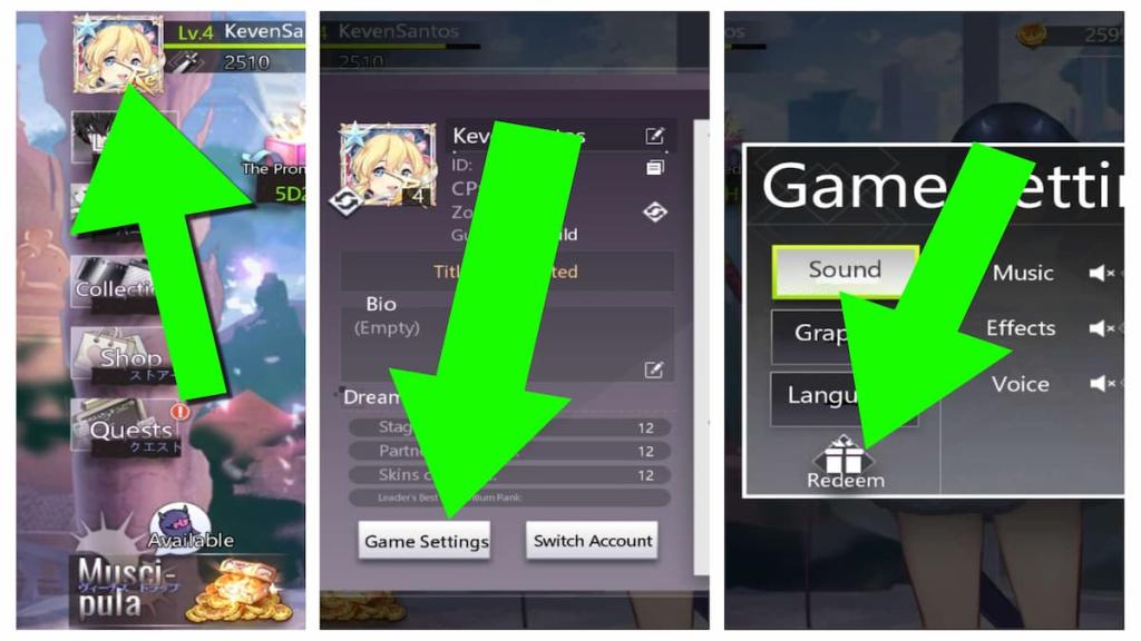 How to redeem Illusion Connect Re codes. 