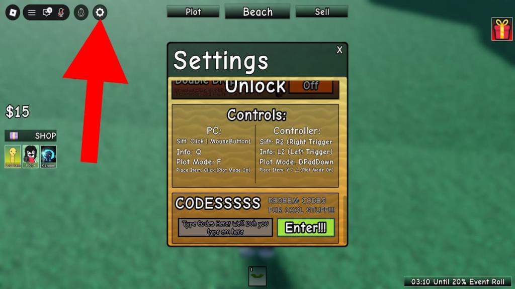 How to redeem Sift codes.