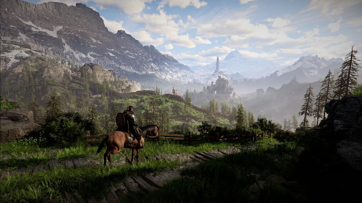Crimson Desert horseback open world