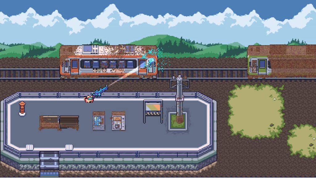 Pixel Washer pig washing trains