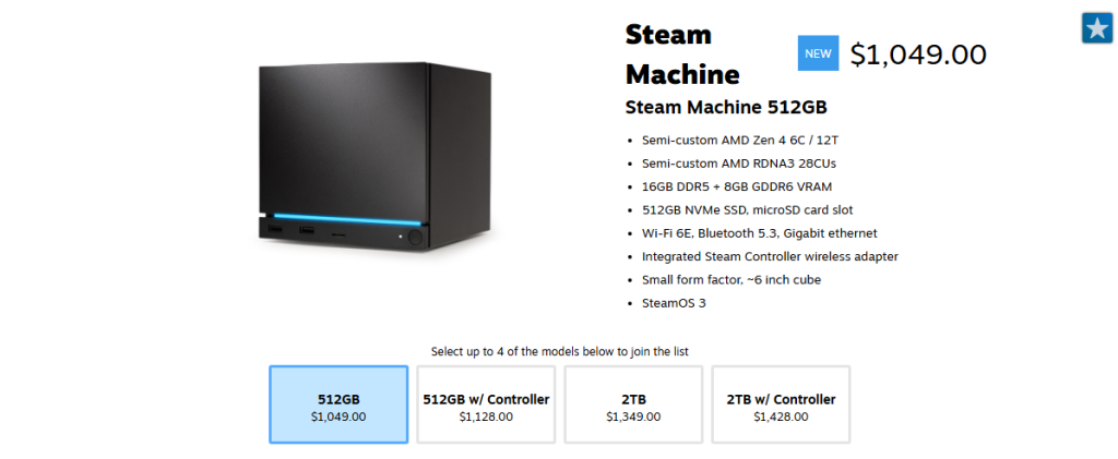 Steam Machine launches next week, and its price is as painful as we all expected